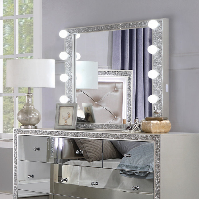 Miroir Sliverfluff avec lumière
