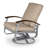 Askar Swivel Powder Coated Aluminum Outdoor Lounge Chair-19643681-19643671-19643685