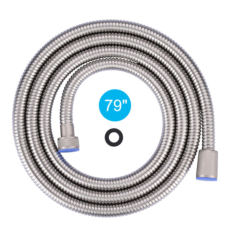 Bidet Hose For Bathing Toilet Cleaning, Brushed Nickel