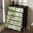 Simple painted locker decorative cabinet