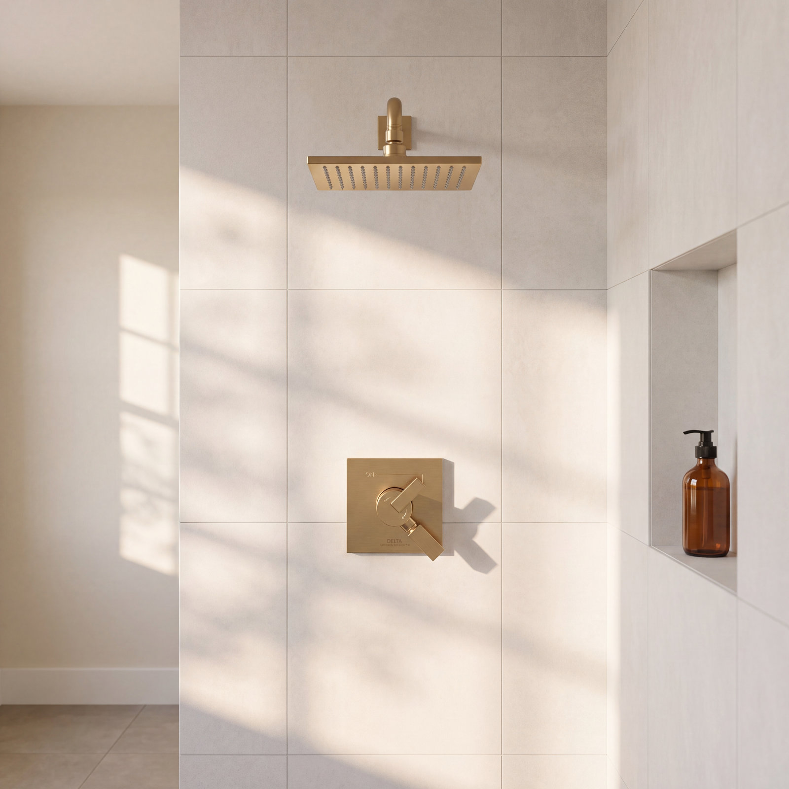 Vero 17 Series Shower Faucet, Champagne Bronze