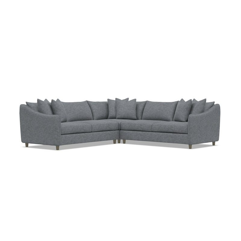 Joli 3 Pc Fabric Sectional, 5555-011