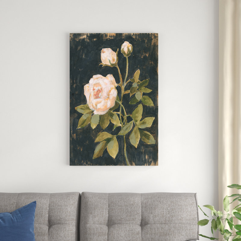 Moody Blooms II, H 36 po x l 24 po