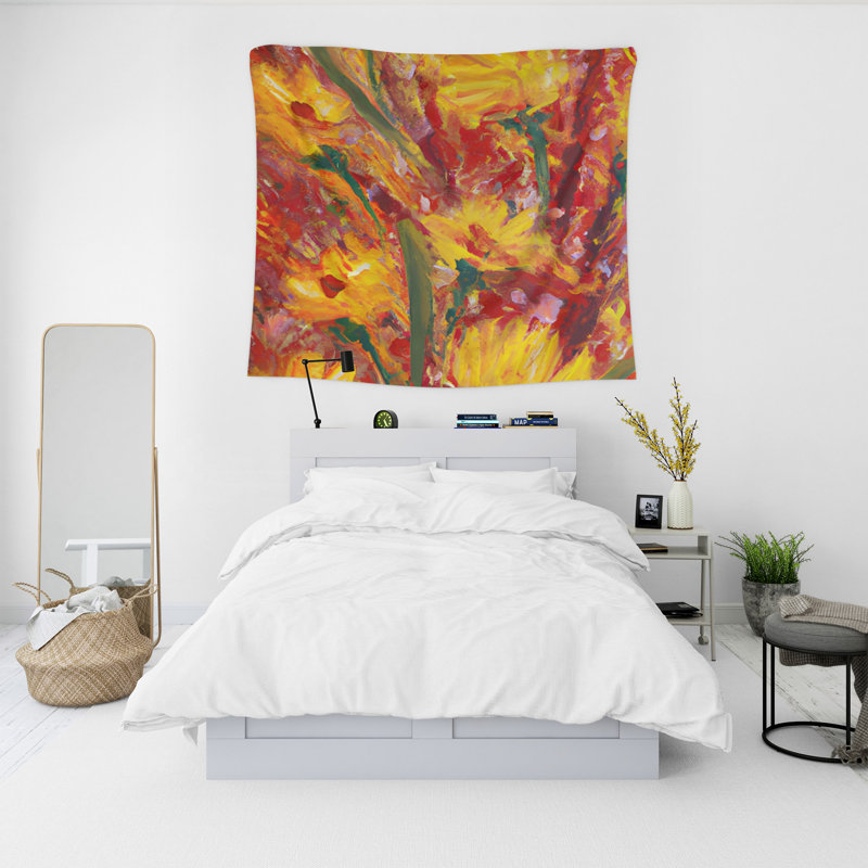 Tapisserie murale, H 88 po x l 104 po