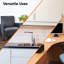 Lingettes pratiques Superio pour la cuisine - Lingette nettoyante multi-usage réutilisable bleue pour la maison, la salle de bain et le bureau. Torchon jetable, paquet de 30-127277658