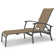 Askar Outdoor Rust-Resistant Metal Chaise Lounge
