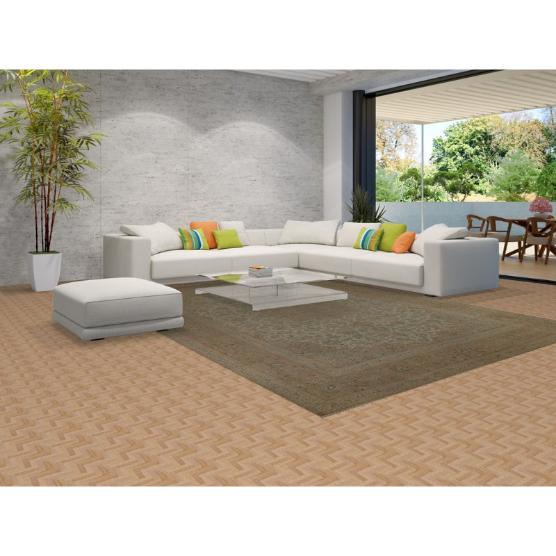 Tapis traditionnel rétro 10 x 13