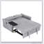 Canapé polyvalent avec plateau mobile et ports USB pour le salon et la chambre à coucher, parfait pour les espaces multifonctionnels modernes.-1019219525
