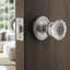 Classic Rosette with Crystal Door Knob-1189325749-1189325753