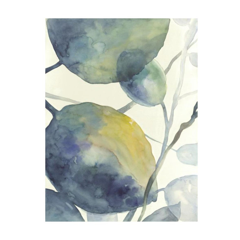 Scent Of Leaves IV Print by Janice Sadler, Glass Coat, 53" H x 40" W x 1.5" D