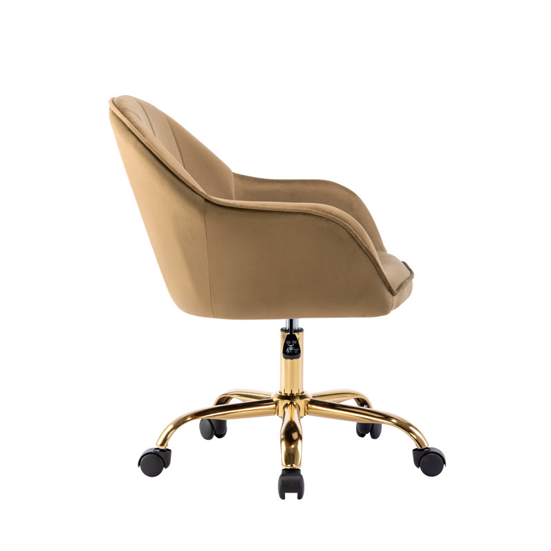 Edgar Desk Chair, Champagne