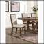 Chaises d'appoint de style transitionnel 2 pièces