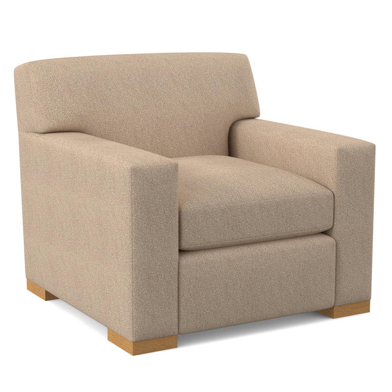 Fauteuil Elkins, ambre, Neige Polly