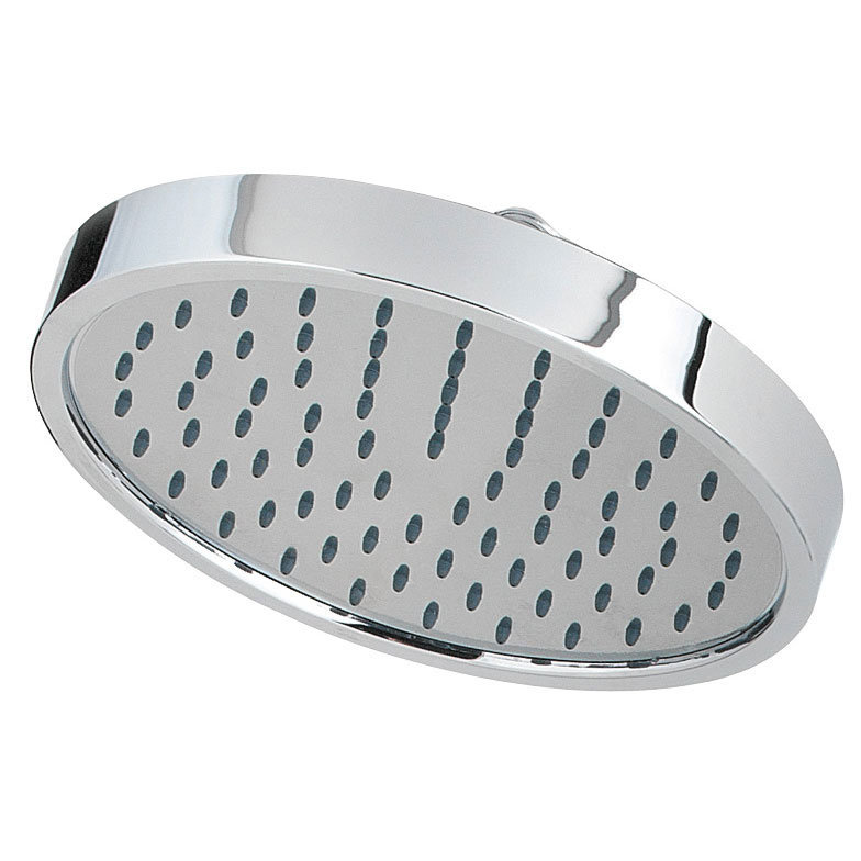 Contempra Rain Shower Head, Polished Chrome, 1.5 GPM