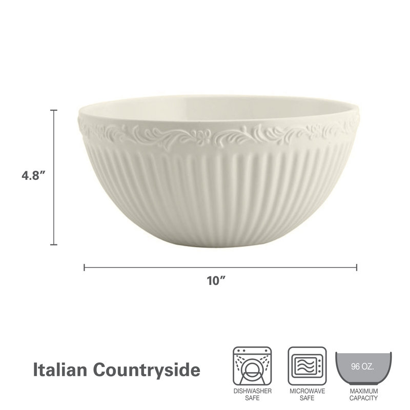 Italian Countryside 10 in. Round Serving Bowl