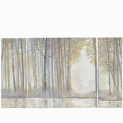 Ensemble d'art mural en toile 3 pièces Triptych