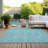 Washable Geometric Indoor / Outdoor Rug-69994822