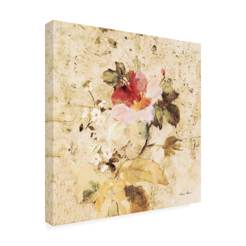 Cheri Blum Spring Roses IV Canvas Art, 14" H x 14" W