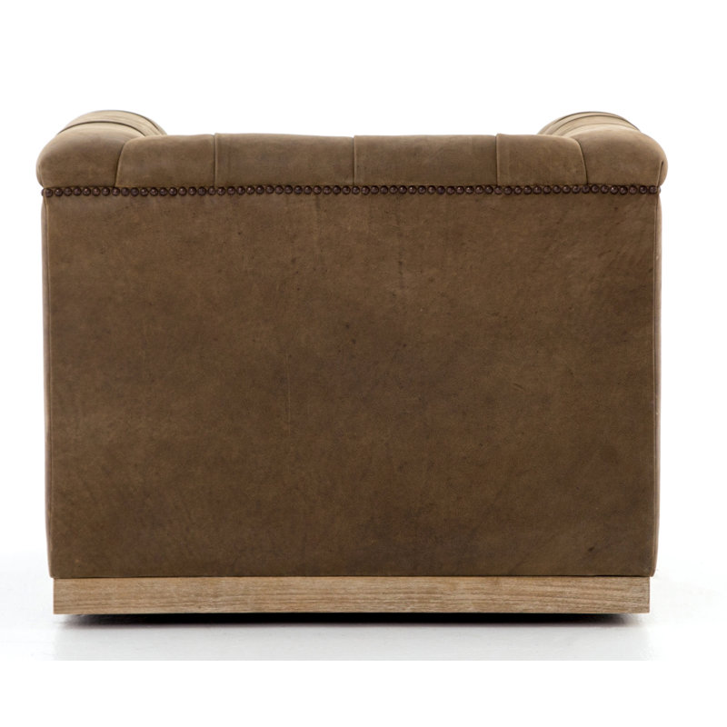 Maxx Swivel Chair, Umber Gray