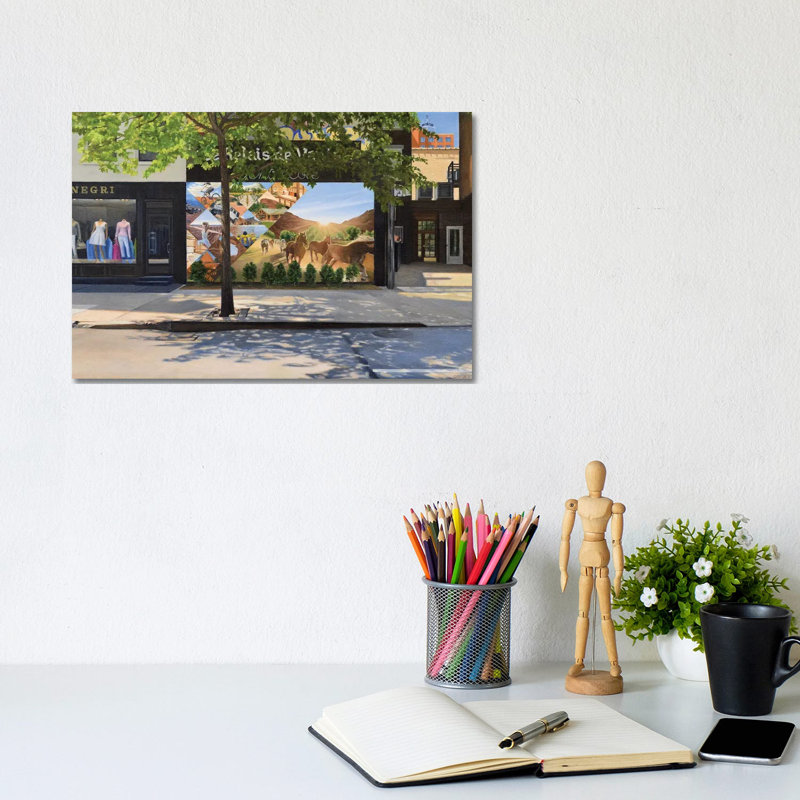 Sorrel River Ranch On Watts Street by Nick Savides - Wrapped Canvas Print, 20.32 cm H x 30.48 cm W