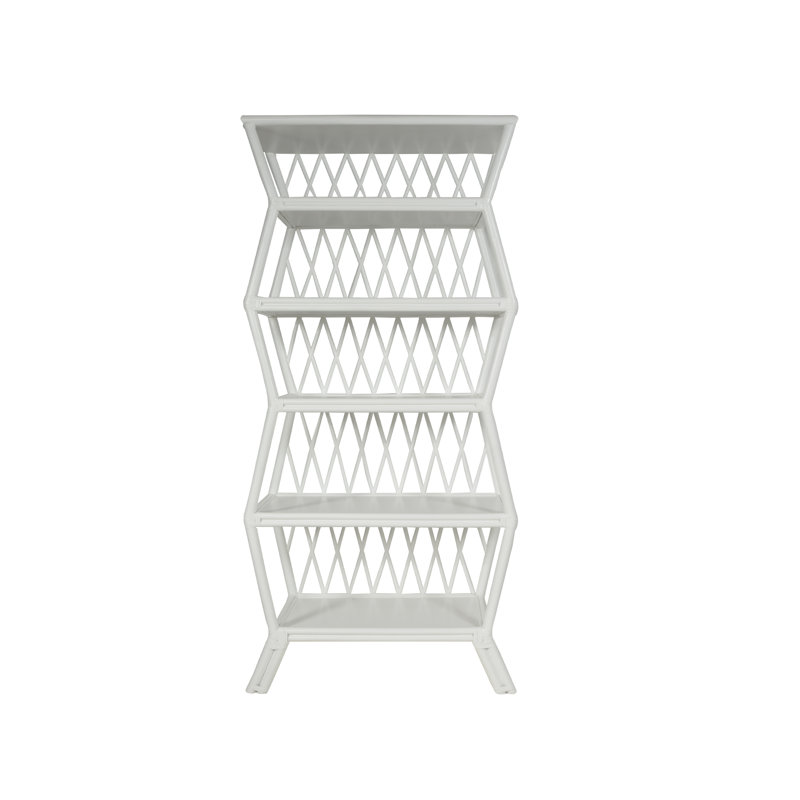 Hollywood Etagere Bookcase, White