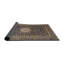 Tapis gris/bleu/jaune traditionnel-930724520
