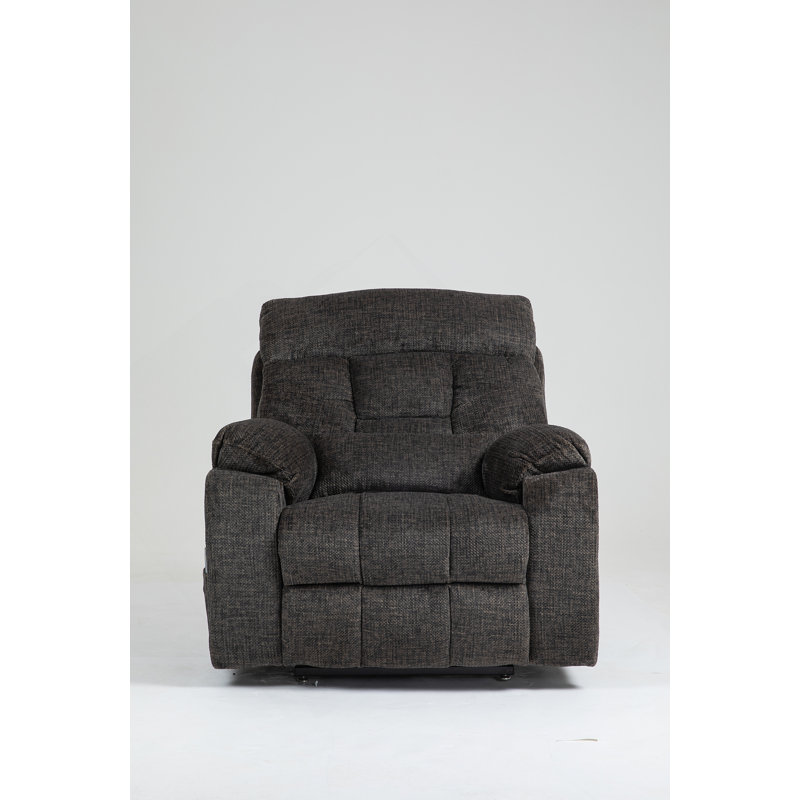 Old Age Electric Lift Chair, Flat High Density Foam Electric Sofa, With Heating And Massage Functions, Can Tilt To 180 Degrees, 2 Pocket Cup Holders, 2 Remote Controls, 4 OKIN Motors