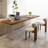 Walnut Rectangular Solid Wood-1223291605