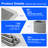 19 In. Undermount Kitchen Sink, Stainless Steel Single Bowl, Includes Drain Assembly, Bottom Grid, Roll-up Rack, Silvery