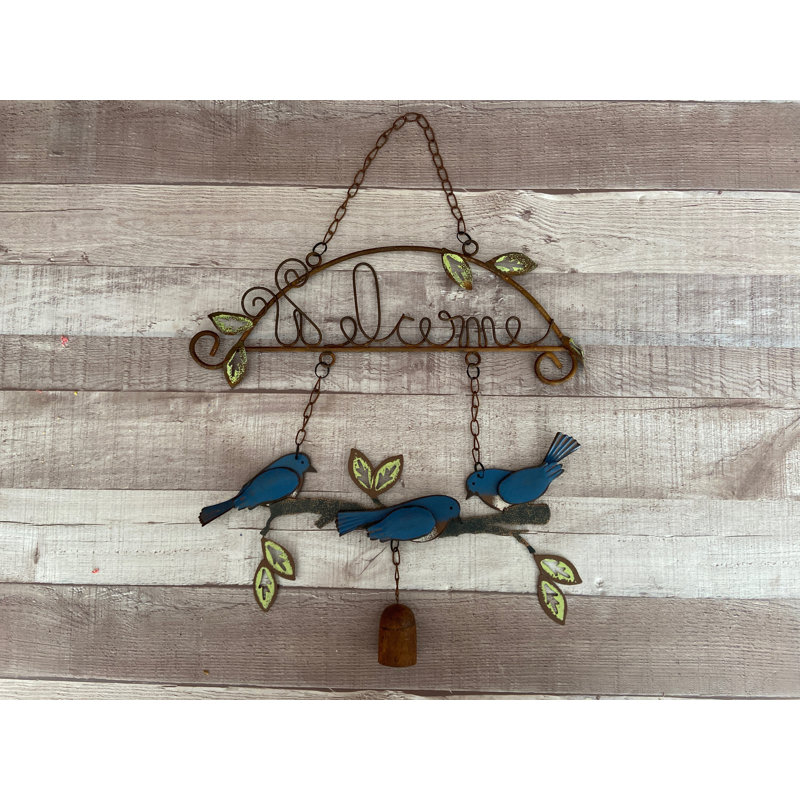 Plaque de jardin Endi Bluebird