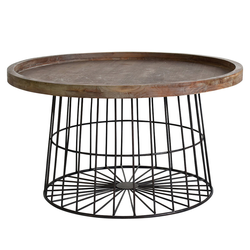 Behrens Pedestal Coffee Table