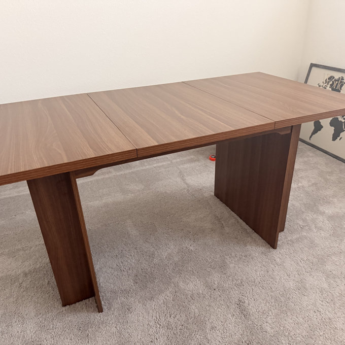 Aaliyahmarie Executive Desk - Walnut