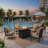 Rectangle Aluminum Propane Smokeless Fire Pit Table