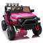 Voiture 24V avec télécommande pour les parents, moteur 400W, suspension à quatre roues, vitesse réglable, USB, MP3, musique, Bluetooth, grand écran, affichage électrique, poignée portative, ceinture de sécurité pour 3 ans et plus