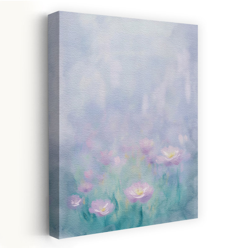 Art contemporain Art floral contemporain, H 24 po x l 16 po