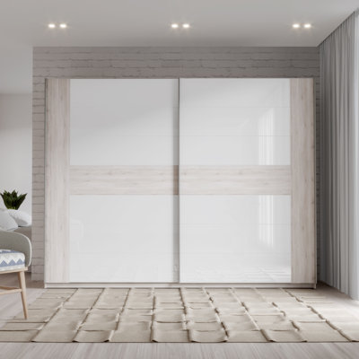 Mickie 2 Door Manufactured Wood Wardrobe