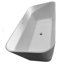 67.75'' x 31.25'' Freestanding Soaking Resin Bathtub