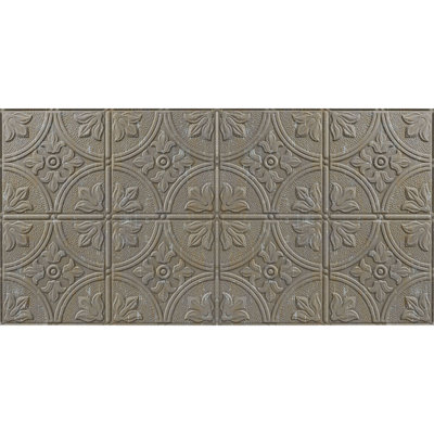 Boston 2ft. x 4ft. Glue-Up PVC Lite Ceiling Tile
