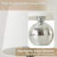 Lampe boule de disco 10,5 "- Lampe de table miroir en mosaïque fabriquée à la main avec gradation 3 couleurs, douille E26, lampe de chevet moderne pour chambre à coucher, salon, bureau, cadeau