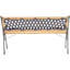 Manufactured Wood/Metal Outdoor Bench
