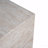 Outdoor/Indoor Square Travertine Lightweight Concrete Patio Side Table