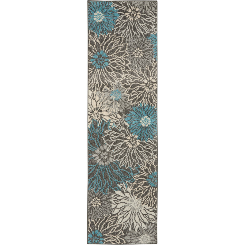 Gehl Floral Indoor Rug, Runner 2'2" x 7'6"