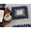 Tapis bleu abstrait Kymiere-120346721