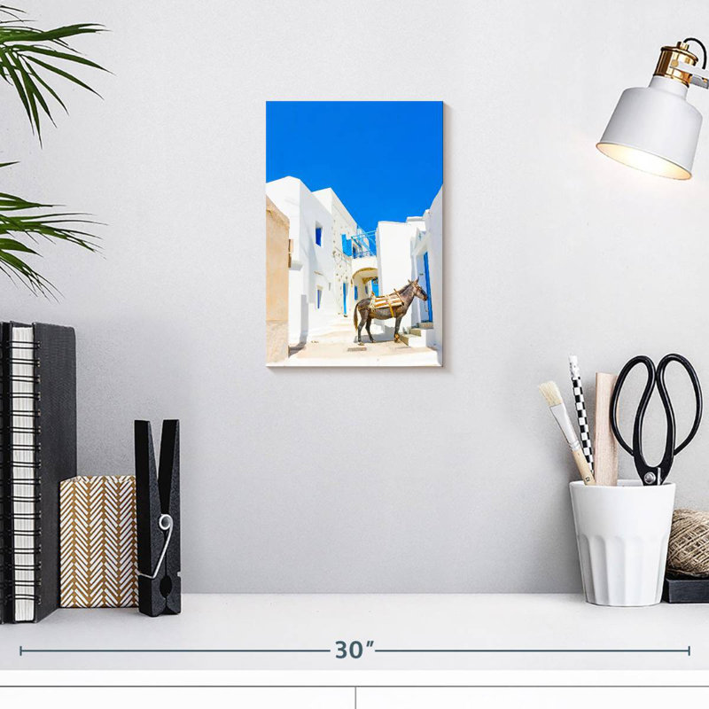Aime Mule In Langadas, 12" H x 8" W