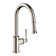AXOR Montreux 2-Spray HighArc Kitchen Faucet with Pull-Down, 1.75 GPM
