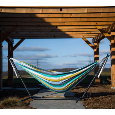 Emmaline Double Hammock with Stand
