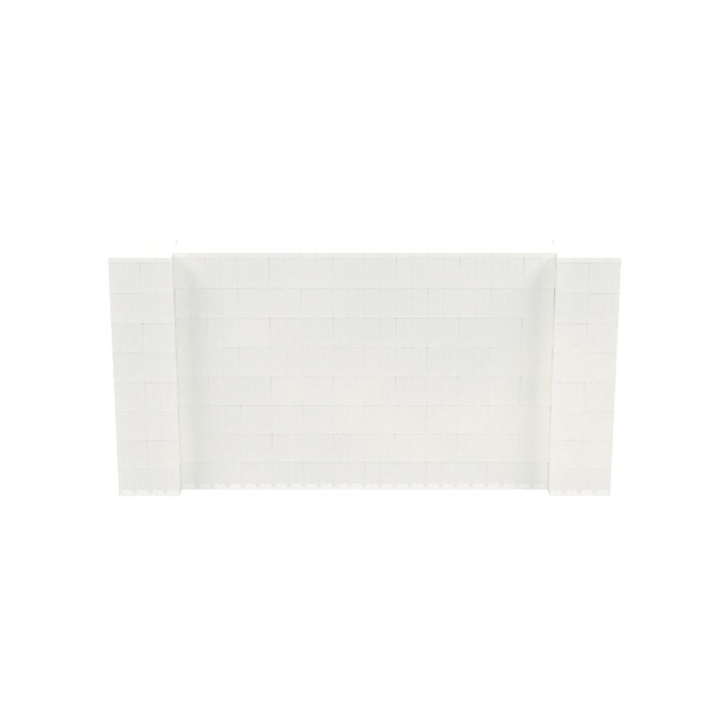 EverBlock Office Partitions, Translucent, 96"