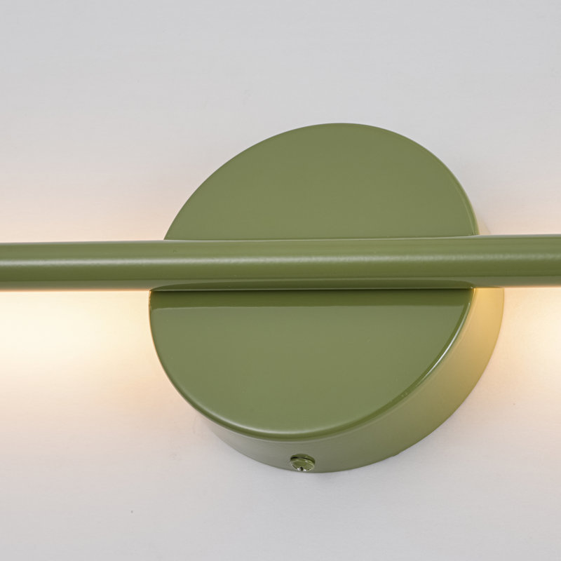 Applique murale semi-encastrée Brynie, H 23,6 po x l 4,3 po x P 1,77 po, Green