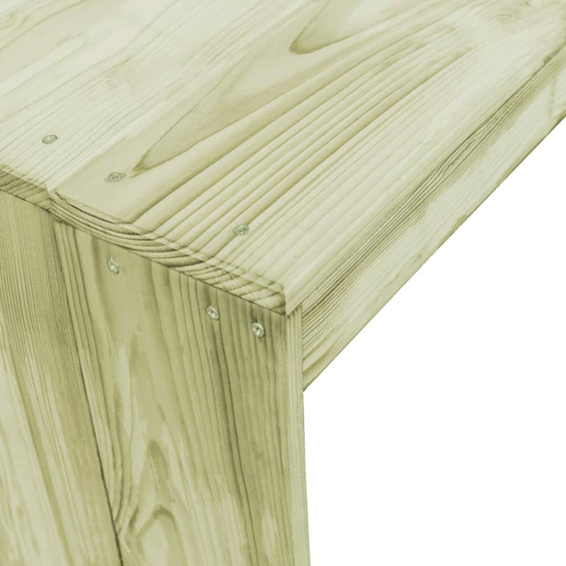 Wooden Bar Table, H 110x L 170 x W60
