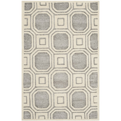 Trakia Hand Tufted Performance Geometric Rug